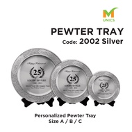 Pewter Tray 2002 Gold