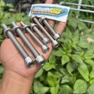 baut pangkon L stainless mesin Tiger MP GL belakang baut