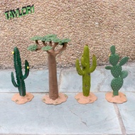 TAYLOR1 Artificial Plant Cactus, Cute Realistic Artificial Tree Model, Green Plant Model DIY Crafts 