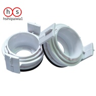 2X XENON HID H7 Bulb Holders WHITE ADAPTORS For BMW E46 3 Series