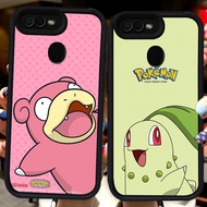 Black Casing for OPPO A5 A11K F9 F7 A1K A3S A7 A12E A12 F5 A12s A5S Pro H29 Cute Pokemon