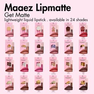 Maaez Lipmatte (Matte Liquid Lipstick) - Get Matte