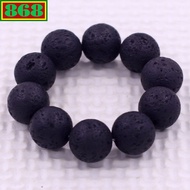 Volcanic stone bracelet from 8mm to 16mm, 108 beads, bead bracelet