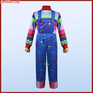 Chucky Set (Economical Edition) Halloween Costume Fast Delivery From Bangkok.