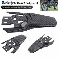 NOBELJIAOO Motorcycle Fender Enduro Pitbike Rear Mudguard Dirt Bike Frame Accessories For Light Bee 