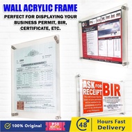 【COD】A4 SIZE WALL ACRYLIC FRAME 3MM+3MM
