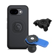 Quad Lock Motorcycle Ball Adapter Phone Mount Kit with Vibration Dampener and Pixel MAG Case