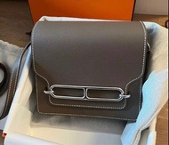 (sold) Hermes Mini Roulis 大象灰🎠✨