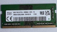 NS RAM LAPTOP SK HYNIX 8GB 1Rx16 PC4 3200AA SCO 13 ORIGINAL