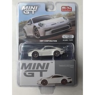 Mini GT Porsche 911 GT3 Touring Crayon white Mini GT Porsche 911 (992) GT3 white crayon MiniGT Porsc