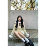 Autumn/Winter Elf Princess Woolen Jacket - High-Waist Style