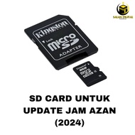 (UPDATE 2024) Jam Azan SD Card Update 2024