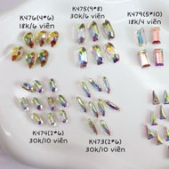 (B35+50% ) 52 Australian Ice Cubes 89% - Natural materials for Nails projects (k476, K475, K479, K47