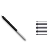 One Pen CP91300B2Z for Wacom One Creative Pen Display & Standard Nibs for Digital Pro Pen 2 (10 Pack
