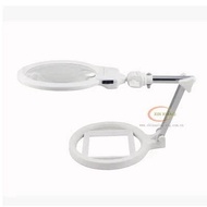 With LED Table Lamp MG3B-1A Desktop Large Bracket Adjustable 130mm Detection Repair Reading 5 Times 