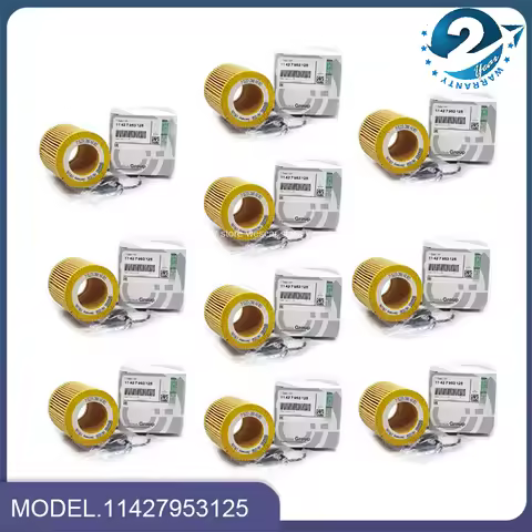 10pcs Oil Filter Element 11427953125 For F20 F23 F30 F31 F34 F35 E84 E89 320i 328i 320Li 328Li 428i