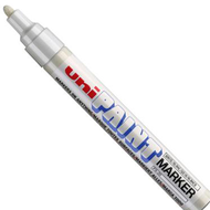 ปากกา UNI PAINT MARKER PX-20 ปากกาเขียนเหล็ก ปากกาเขียนยางสีขาว 1 ด้าม