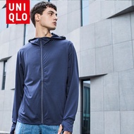 622【Ready stock】Uniqlo Mens UV Protection Jacket Outdoor Sports Cycling Beach Sun Protection Jacket