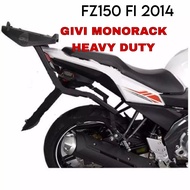 GIVI MONORACK HEAVY DUTY YAMAHA FZ150 FZ 150 FI NEW 2014 ABOVE FZ150i MONORACK J ACCESSORIES MOTOR B