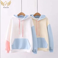 MEN'S OVERSIZE HOODIE PLAIN CREAM WHITE M-6XL MEN'S JUMBO ZIPPER HOODIE