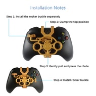 【Be worth】 For Xbox One Gaming Racing Wheel 3d Printed Mini Steering Wheel Add On For Xbox One X / Xbox One S / Elite Controller