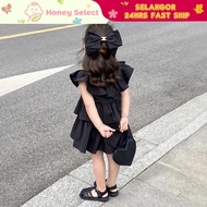 dress kids girl black dress baby girl ruffle dress birthday dress kids girl clothes korean style gau