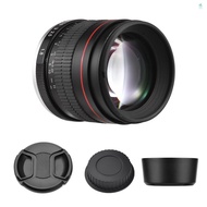 [topk] 85mm Fixed Focus Camera Lens F1.8 Large Aperture Manual Focus with EF Mount 7 Groups 10 Elements Compatible with Canon EOS Rebel T8i T7i T6 T3i T2i 4000D 2000D 1300D 850D 80