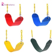 [Menolana] Durable EVA Swing Seat with 66inch Chain Garden Playground Swing Set Replacement 220lbs L