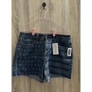 Short Jeans old navy Blue Star Pattern Work Label New Hand