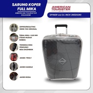 Reborn LC - Luggage Cover | Luggage Cover Fullmika Special American Tourister Squasem Size 66/24 Inch (Medium)