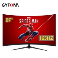 27 inch Curved Monitor 165hz LCD Monitor PC 24“ HD Gaming monitor for laptop ps4 HDMI compatible Monitor 144hz display 1