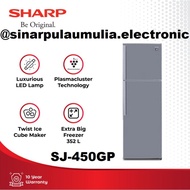 [ New] Sharp Kulkas 2 Pintu Big Freezer - Sj 450Gp / Sj450Gp / Sj 450