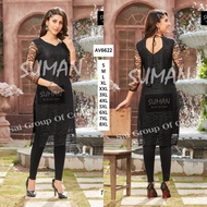 STRAIGHT CUT BRASSO FABRIC KURTIS