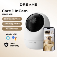 Dreame NAVO A131 Care 1 InCam 360° Dual-Band WiFi 2.5K 4MP Home Security IP Camera with AI Detection