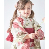[Summer peonies (kids)] 2025 Kids Yukata