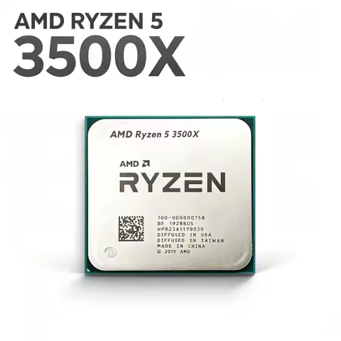 AM4 Mainboard Desktop Chip R5 3500X 3.6GHz High Frequency Low Heat Tray CPU For Home Computer Upgrad
