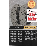 ASCENDO REX TUBLES TIRES Ring 14 17 80/80-14 90/80-14 100/80-14 80/80-17 90/80-17 100/80-17 110/80-1