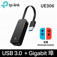 【TP-Link】 UE306 USB 3.0 to 轉RJ45 Gigabit 外接網路卡 乙太網路(網卡轉換線轉換器)