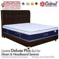 SPRING BED CENTRAL DELUXE PLUS - POCKET SPRING BERKUALITAS