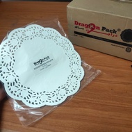 10.5 inch Round Paper Doilies - Lace Cake Liner Paper, 100 Sheets