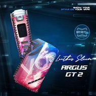 sleeve argus gt 2 body skin argus gt 2 custom gambar bahan kulit asli - leather skin polos