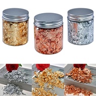 3g Gold Color Leaf Flakes Sheets Sequins Confetti Filling For DIY Epoxy Resin Mold Nail Art Materials Foil Paper Jewelry Making