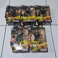 DX D-GENERATION X SET ACTION FIGURE MATTEL WWE ELITE LEGENDS TRIPLE H CHYNA X-PAC ROAD DOGG BILLY