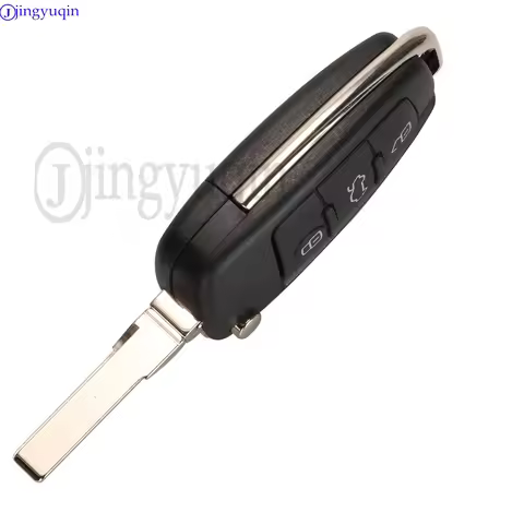 jingyuqin Keyless Go 8X0 837 220D 433MHz ID48 Chip For Audi Q3 2012-2017 Folding Car Smart Remote Ke