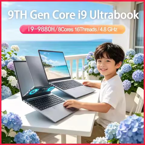 Premium 15.6 Inch Laptop Intel Core I9-12900H/i9-10885H Windows 11 Pro 2DDR4 2M.2 SSD Ultrabook Comp