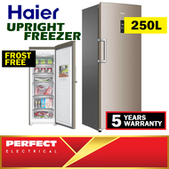 Haier 250L Upright Freezer No-Frost Cooling Digital Touch Control Space Saver Freezer BD-248WL (Frost Free)