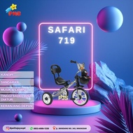 SEPEDA ANAK RODA TIGA TRICYCLE PMB SAFARI 719 (MAKASSAR)