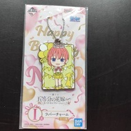 BANDAI - 一番賞 五等分之花嫁 五等分的新娘 五胞胎慶典 I賞 掛件 週邊掛飾 NO.2 中野一花