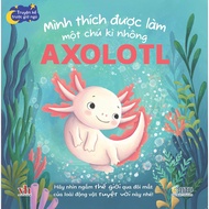 Book - Bedtime stories - I like being a Axolotl salamander - DTPForKids