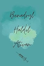 Journal/Notebook for Nurses, Doctors, and other Healthcare Workers: Benadryl, Haldol, Ativan. 120-pa